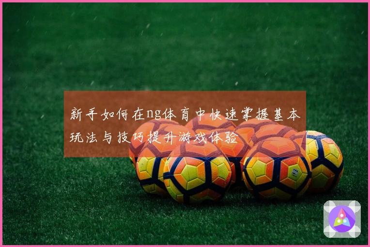 新手如何在ng体育中快速掌握基本玩法与技巧提升游戏体验